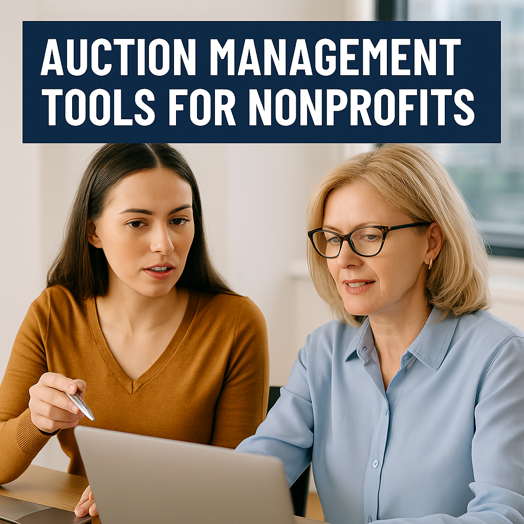 Which Auction Management Tools Help Save Time for Nonprofit Staff