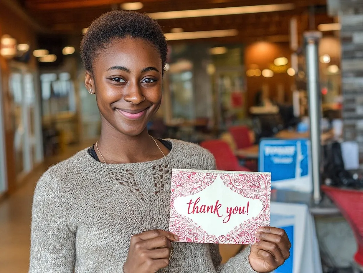 Say thank you to auction attendees and send donation receipts