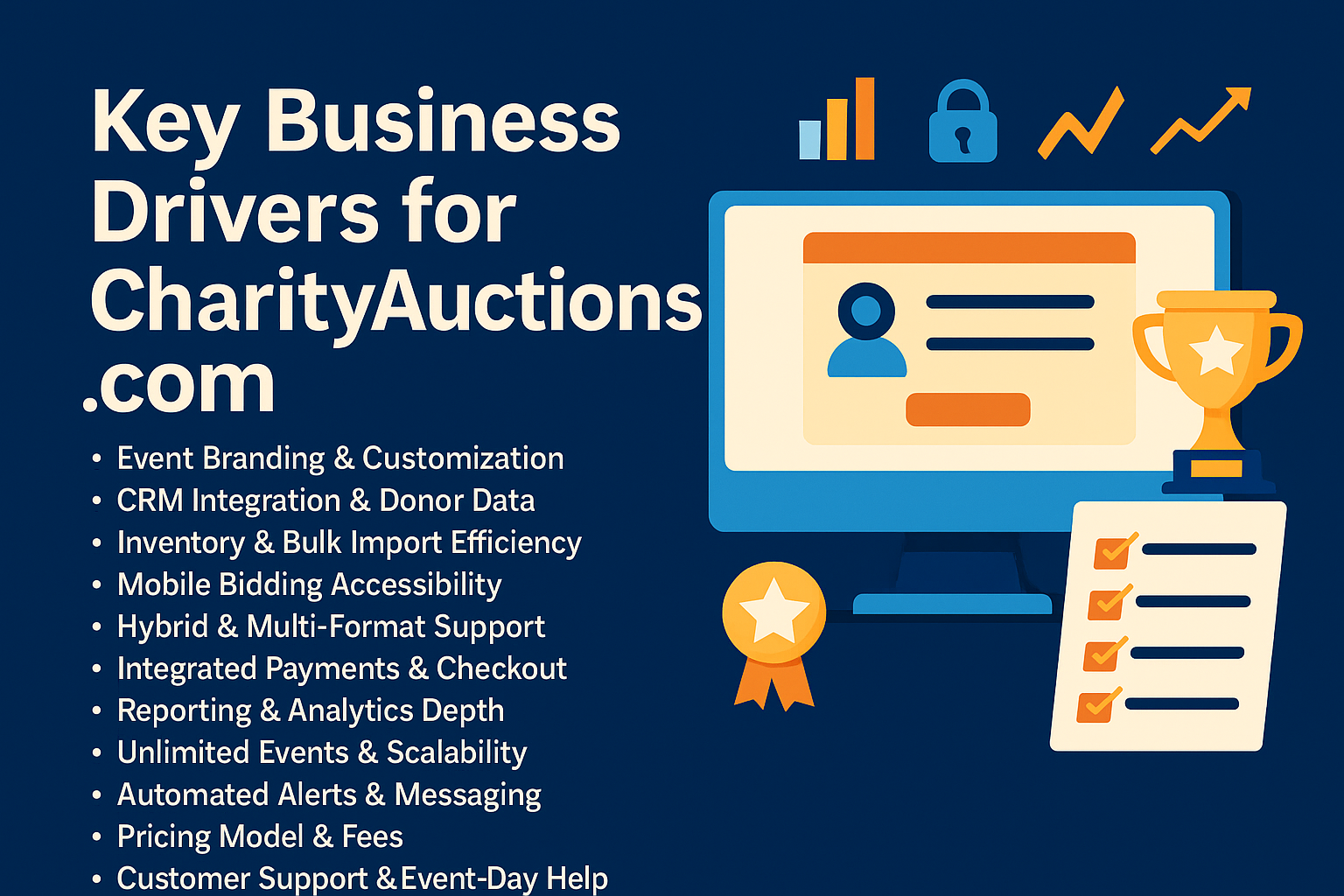 The 14 Must-Have Features of Modern Auction Software (And Why CharityAuctions.com Leads Them All)