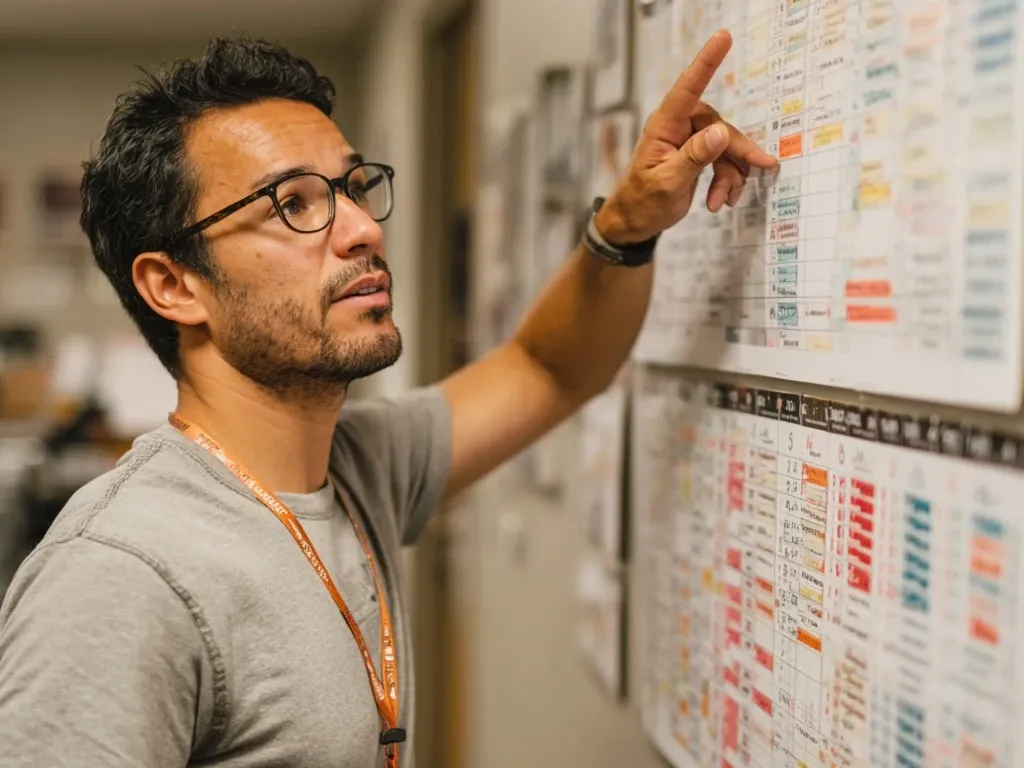 Nonprofit staff starts auction setup early