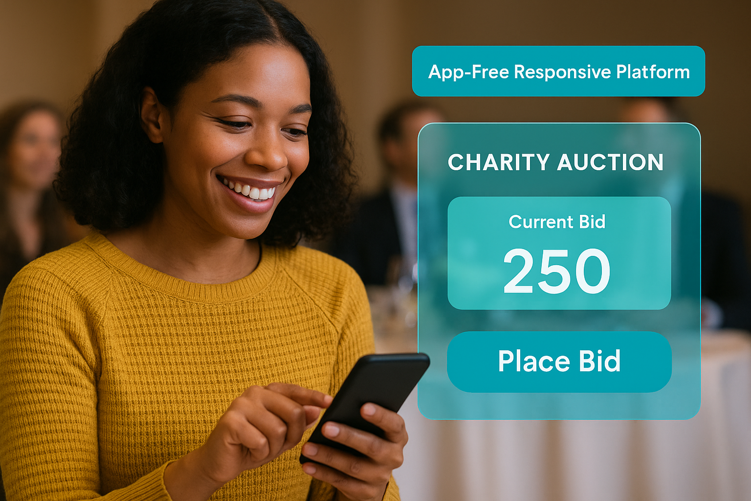 Which Solutions Offer the Best Mobile Experience for Auction Donors