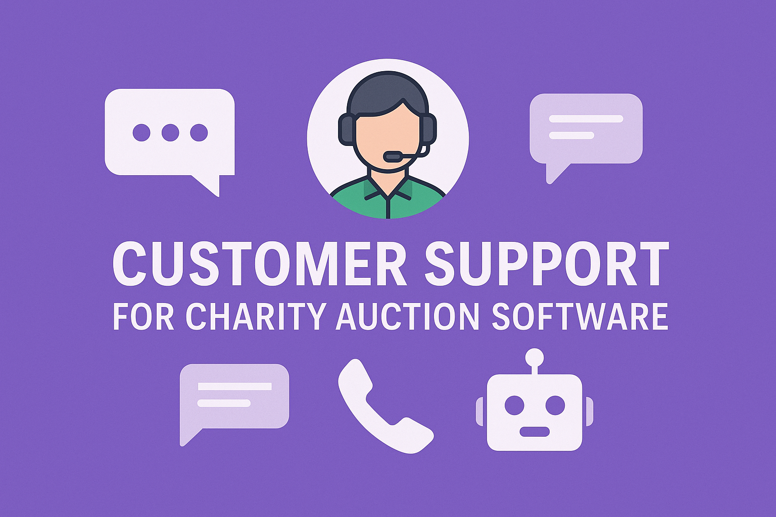 Which Charity Auction Platforms Offer Robust Customer Support