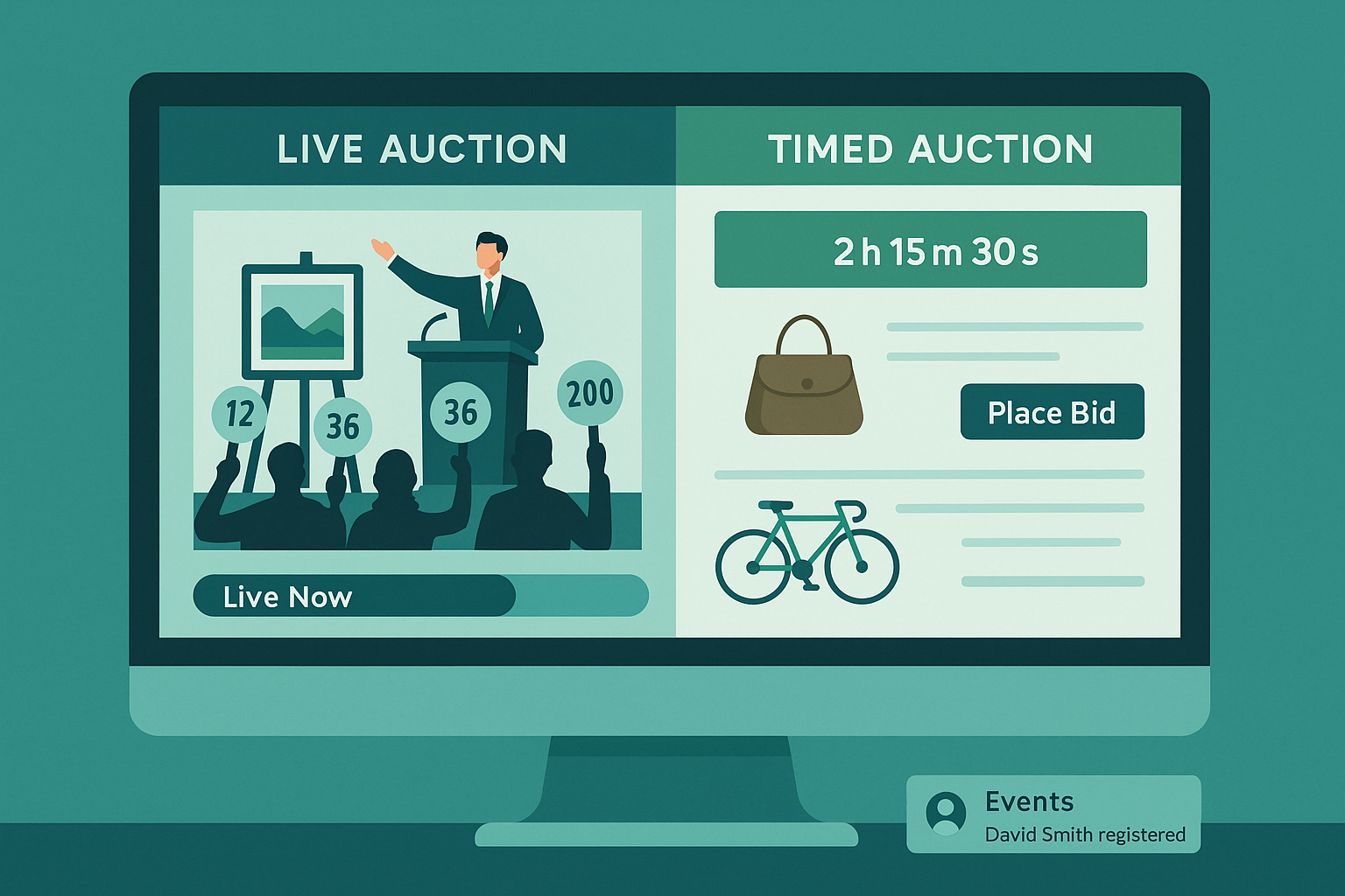 Are There Solutions for Managing Both Live and Timed Auction Events