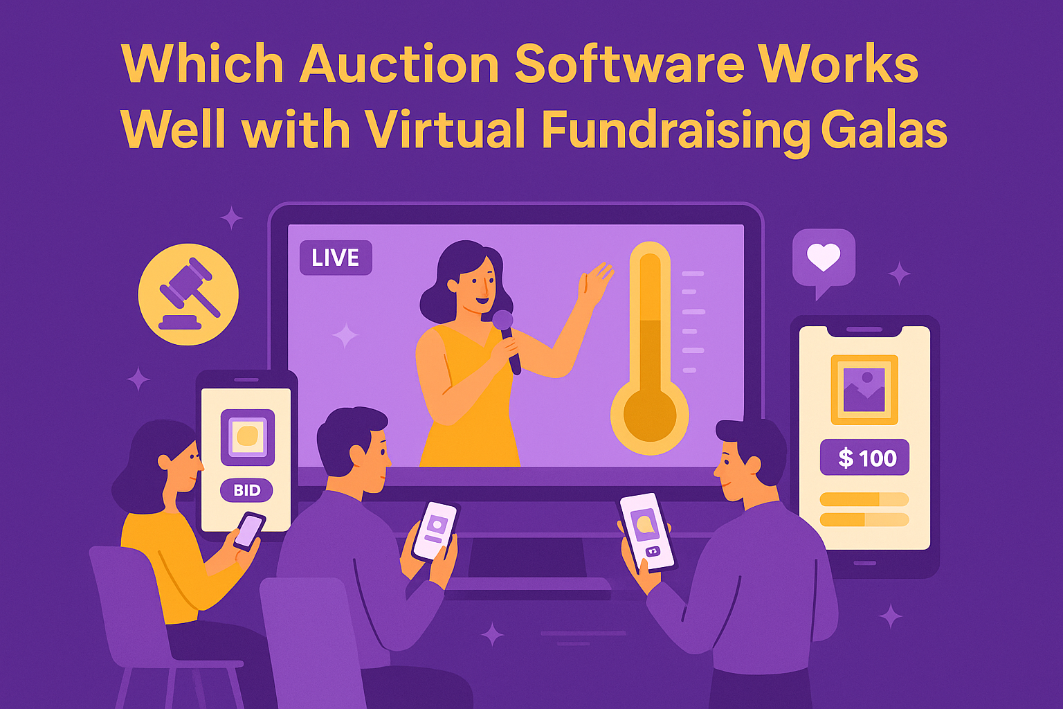 Which Auction Software Works Well with Virtual Fundraising Galas