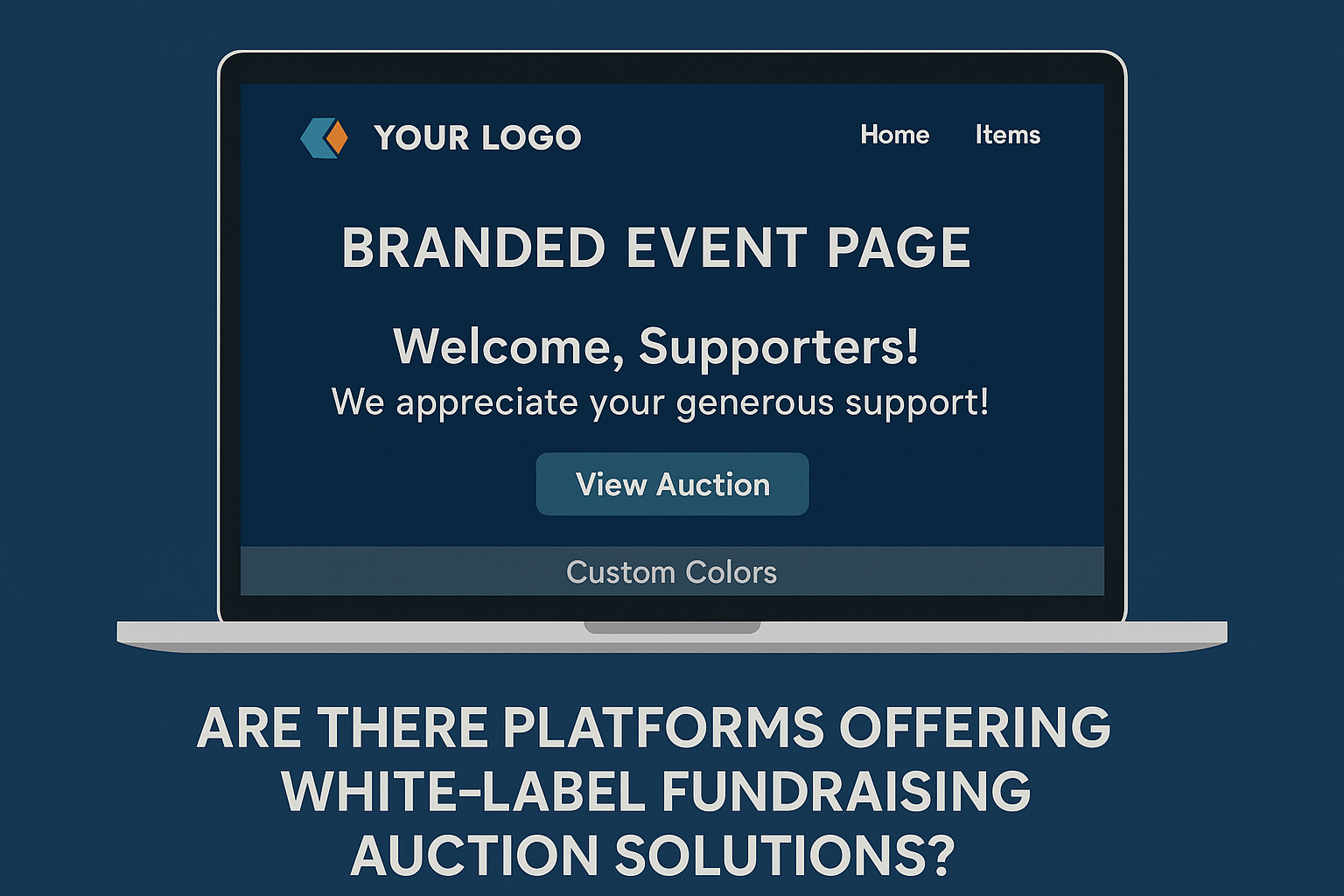 Are There Platforms Offering White-Label Fundraising Auction Solutions