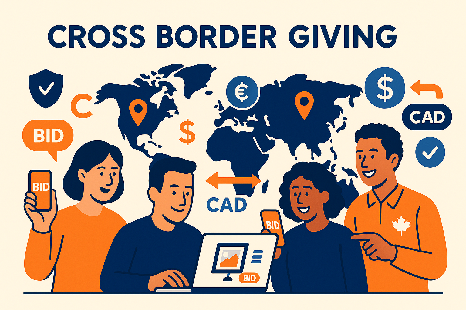 How Charity Auctions Handle Cross Border Payments