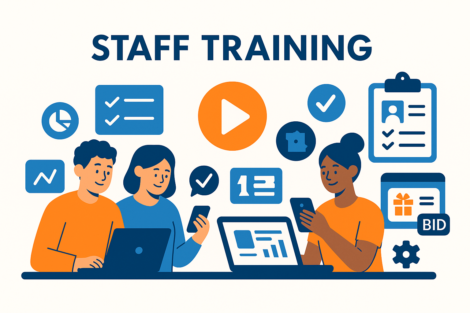 Resources to Train Staff on Auction Platforms