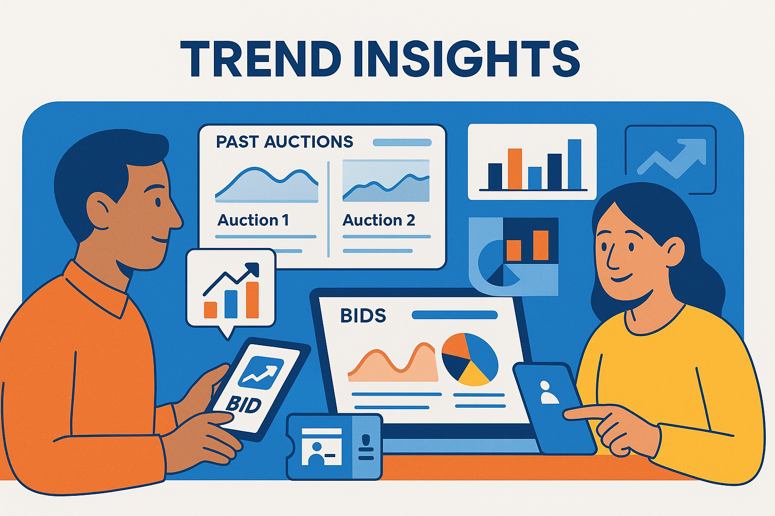 Tools to Analyze Bidding Trends Over Multiple Auctions